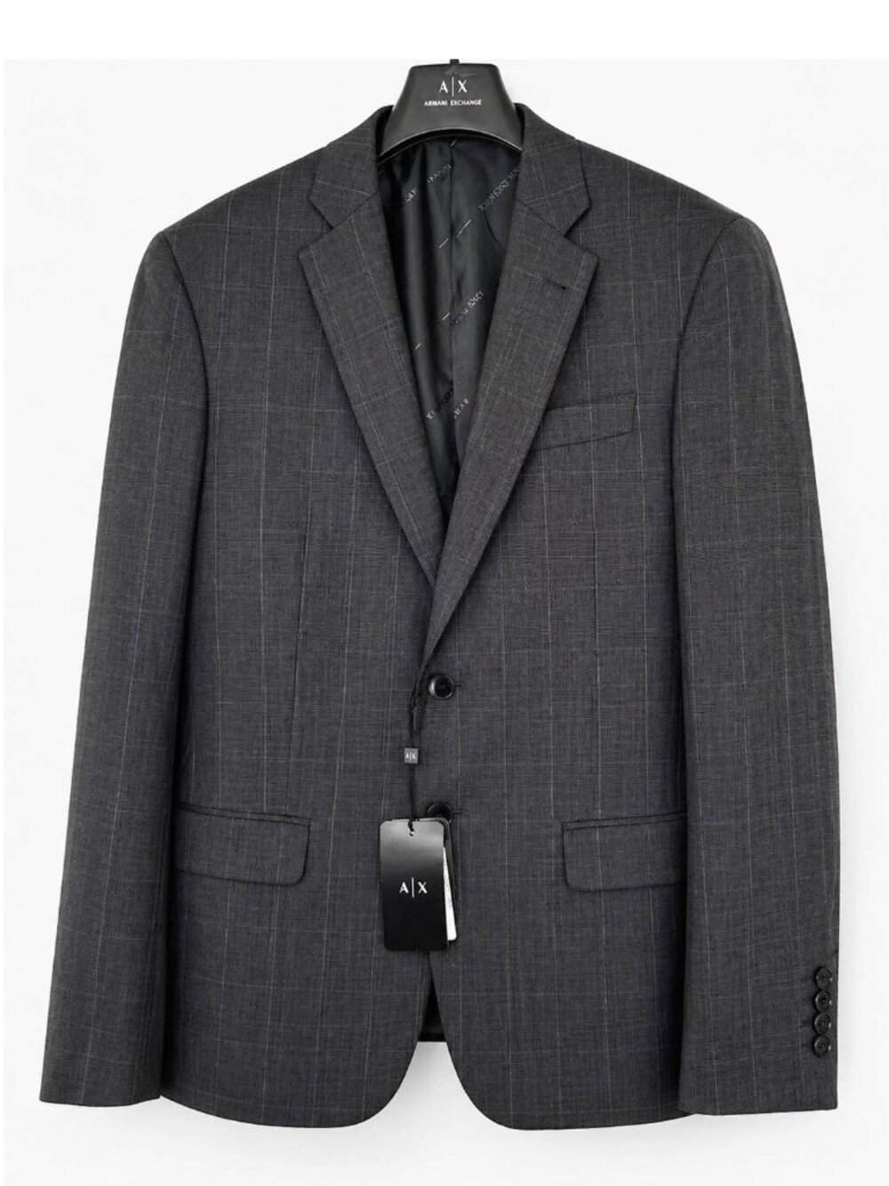 New A|X Armani Exchange Men's Wool Suit Separate Jacket 44R